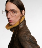 Fendi Fendigraphy aviator glasses