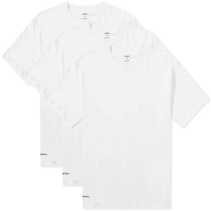Photo: WTAPS Men's Skivvies T-Shirt - 3 Pack in White
