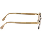 Fendi Gold 'Fendi Sky' Sunglasses