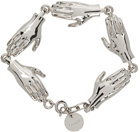 GmbH Silver Hands Bracelet