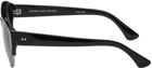 Dries Van Noten Black Linda Farrow Edition 152 C4 Sunglasses