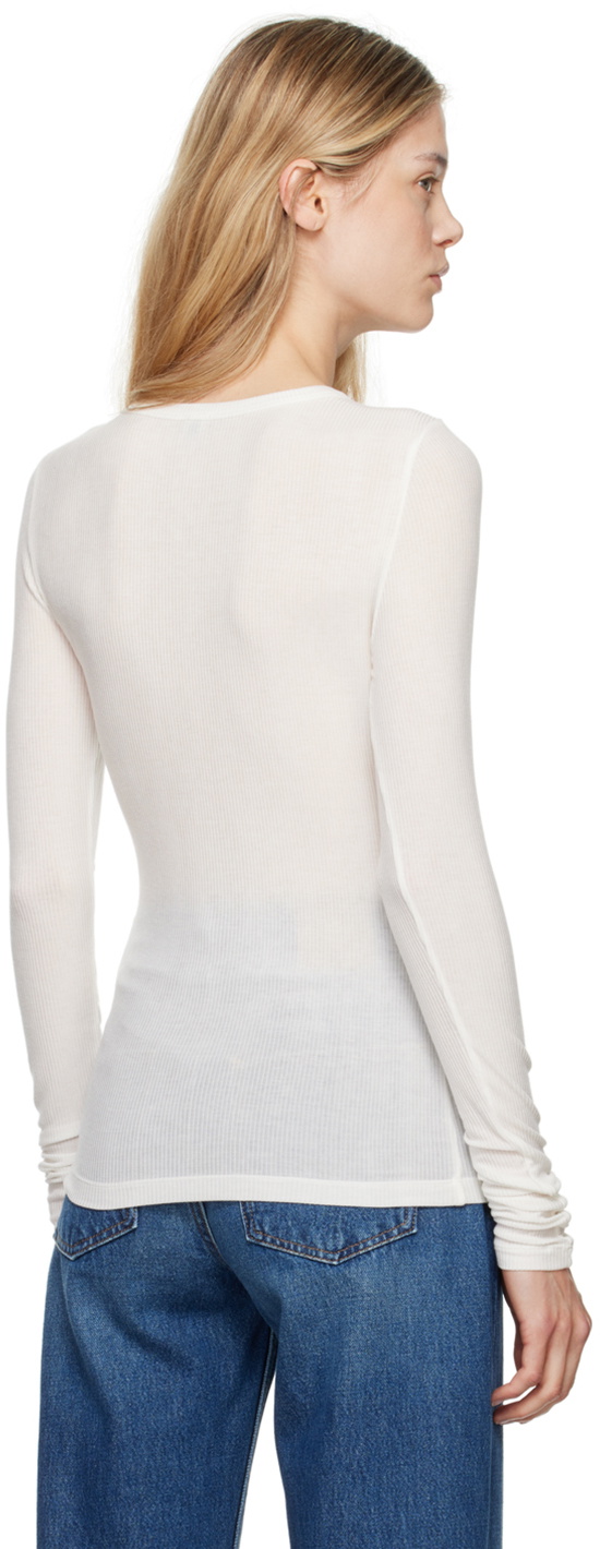The Garment Off-White Bella Long Sleeve T-Shirt
