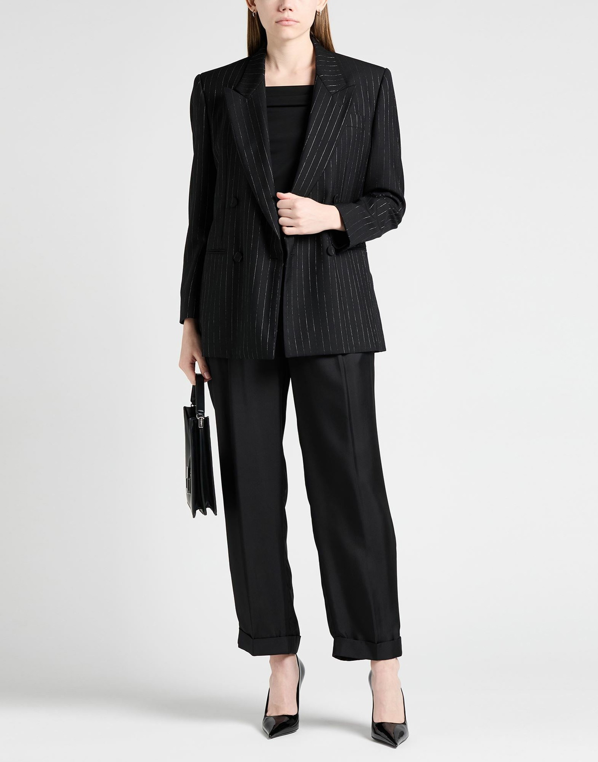Lardini Womens Blazer in Black