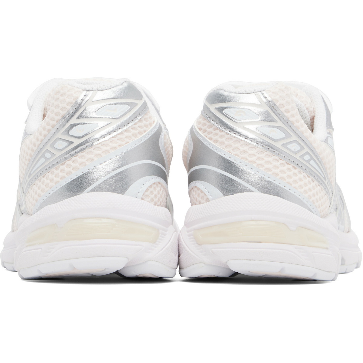 ASICS Pink & Silver Gel-1130 Sneakers