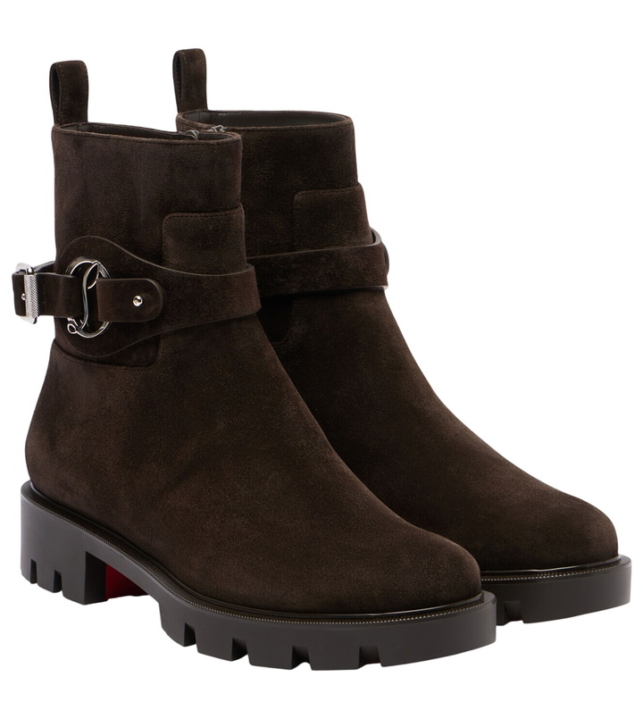 Photo: Christian Louboutin Dianouchette suede ankle boots