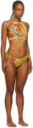 BARRAGÁN SSENSE Exclusive Yellow Ambra Bikini