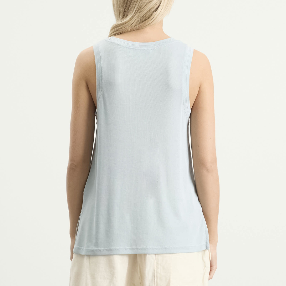 Studio Nicholson Women's scoop neck vest in Spearmint