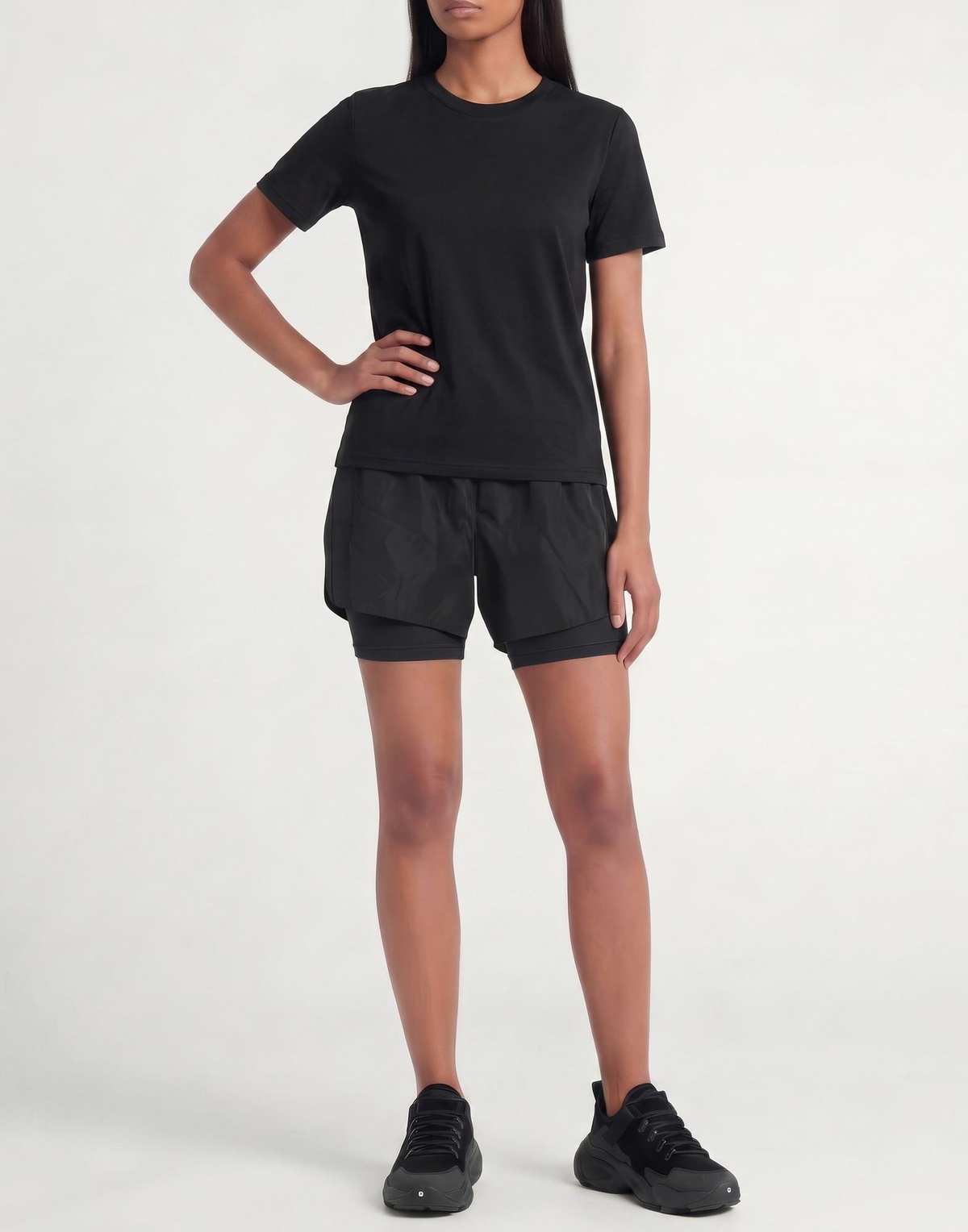 Crossley Womens T-shirt in Black