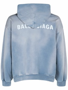 BALENCIAGA - Embroidered Cotton Jersey Hoodie