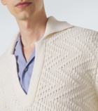 Missoni Zigzag wool-blend polo sweater
