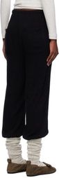 OPEN YY Black Layered Knee Socks Lounge Pants