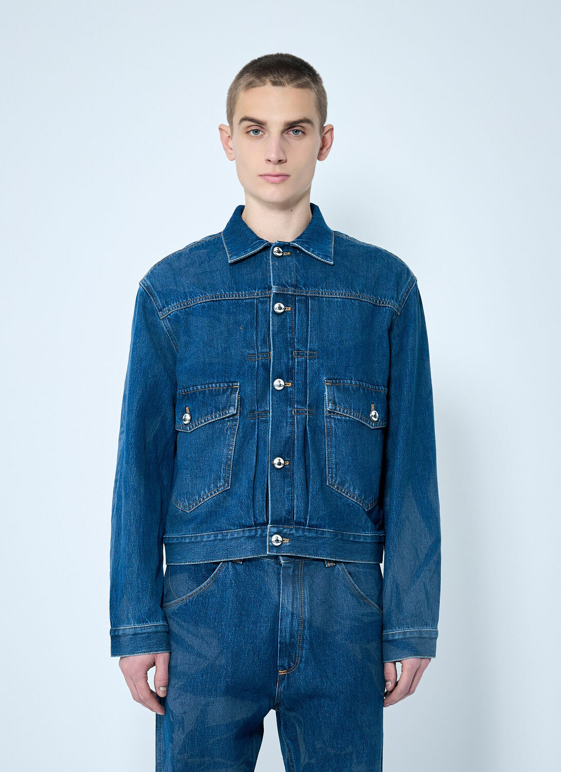 Vivienne Westwood パラシュート デニムジャケット 46 Vivienne