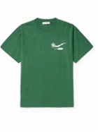 GENERAL ADMISSION - Logo-Print Cotton-Jersey T-Shirt - Green