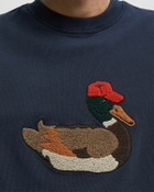 Edmmond Studios DUCK HUNT SWEATSHIRT Blue Men