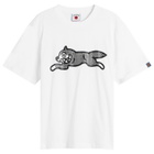 ICECREAM Men's Glitter Running Dog T-Shirt in White
