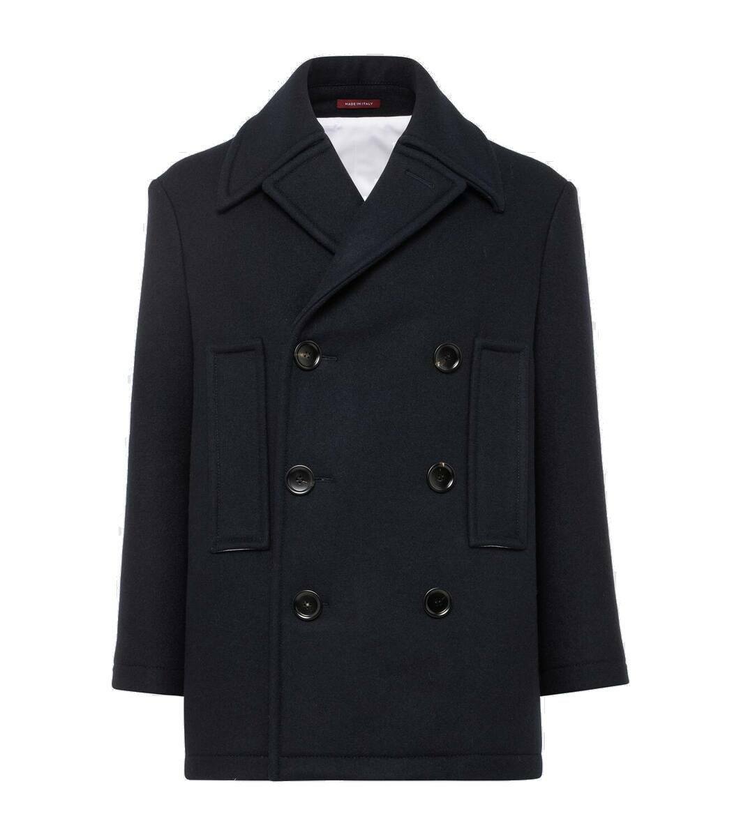 Gucci Blue Denim Pin Jacket Gucci