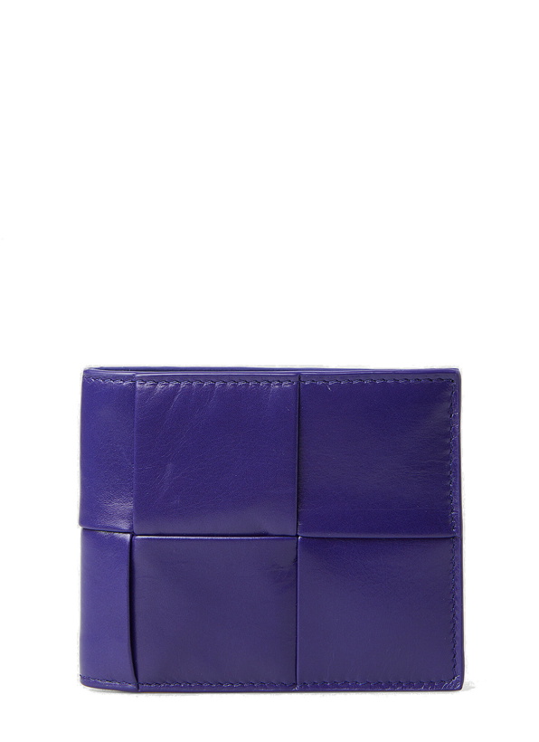 Photo: Intreccio Bifold Wallet in Purple