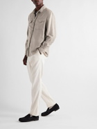 Caruso - Cashmere Overshirt - Neutrals