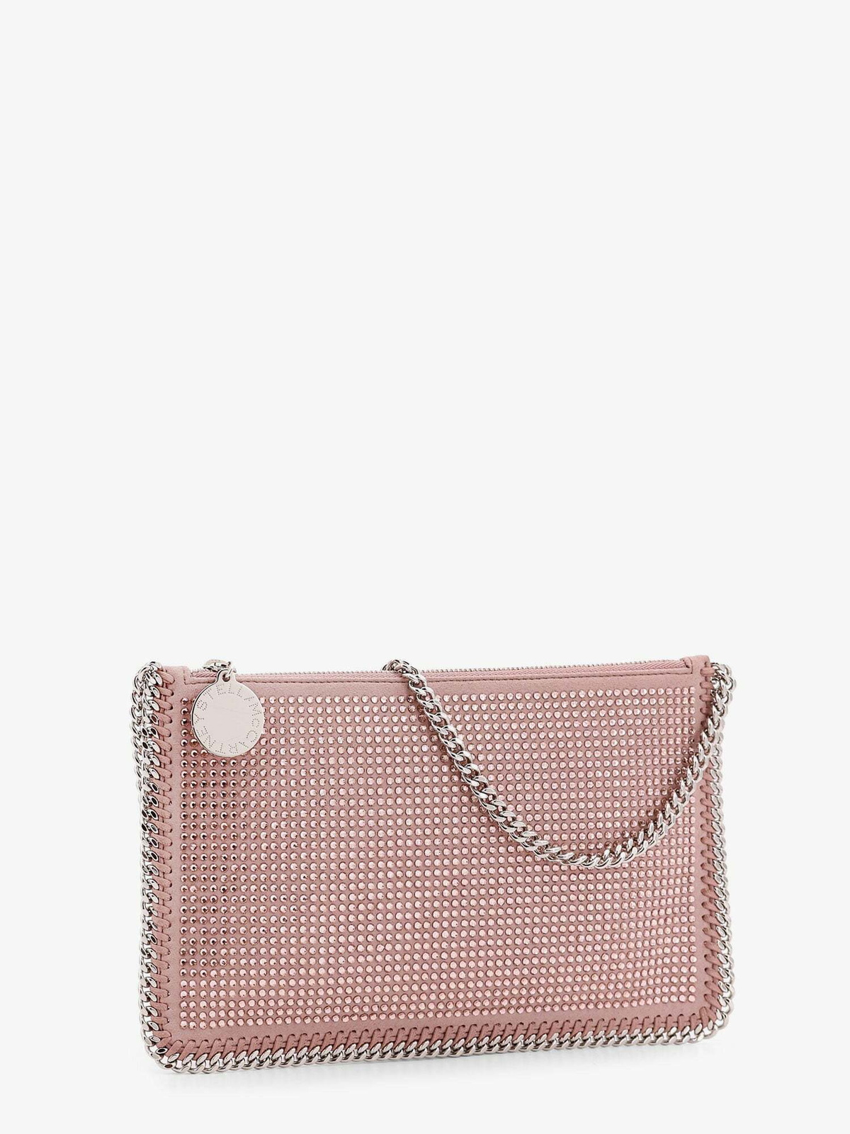 関税送料込 STELLA MCCARTNEY FALABELLA FUXIA *234387* Stella Mccartney Falabella Pochette Pink Womens Shoulder Bag