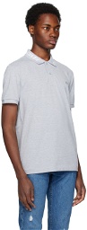 Lacoste Gray Branded Polo
