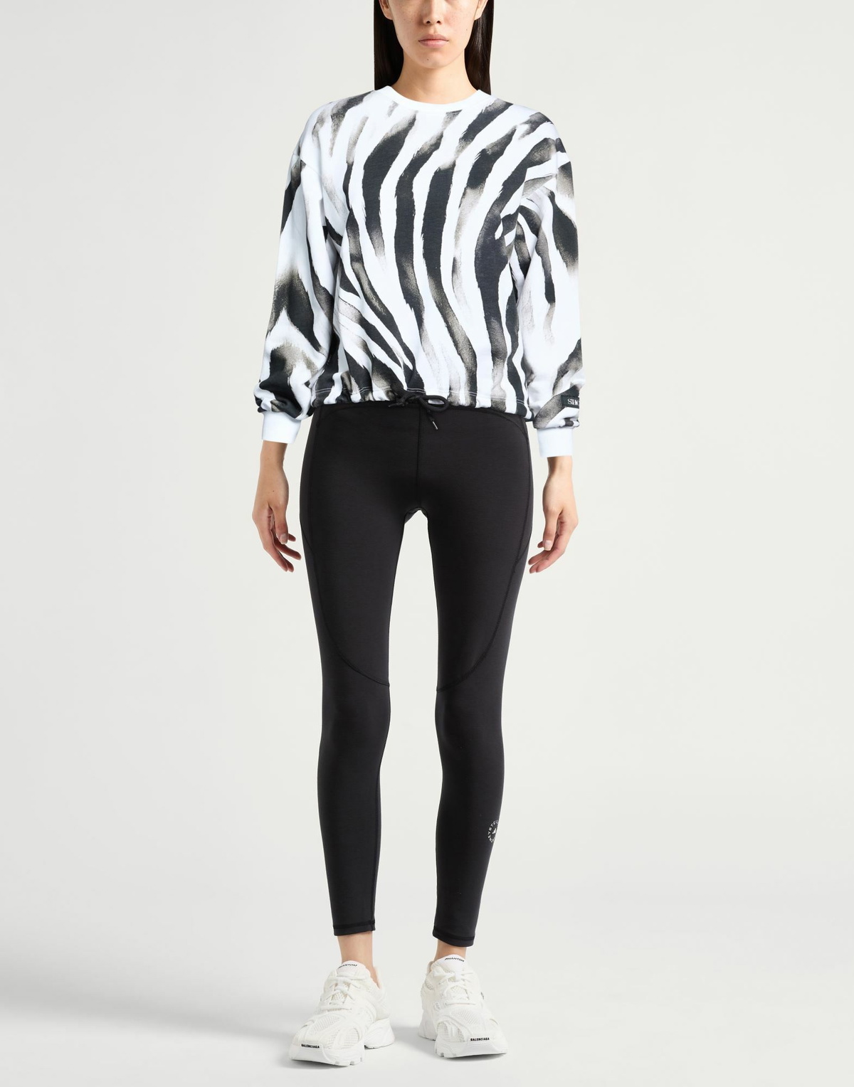Shoe Womens Sweatshirt in White