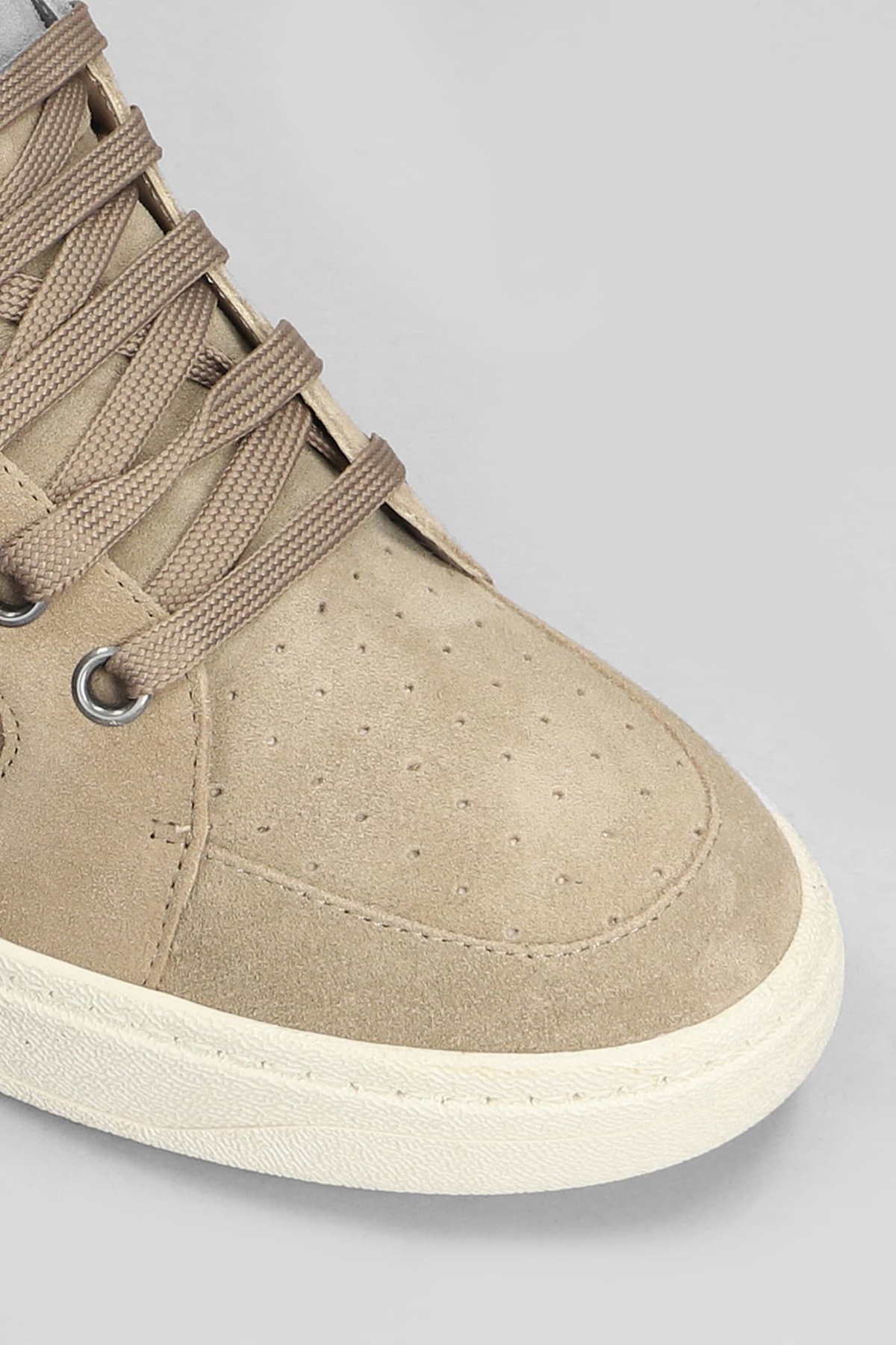 Giuseppe Zanotti Gz94 Sneakers In Beige Suede