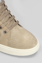 Giuseppe Zanotti Gz94 Sneakers In Beige Suede