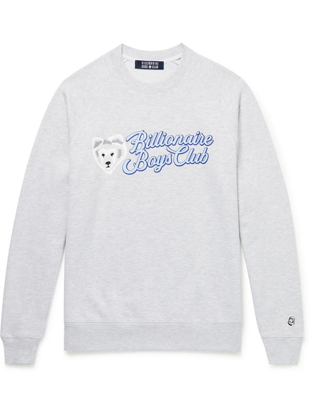 Photo: Billionaire Boys Club - Logo-Print Cotton-Jersey Sweatshirt - White