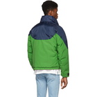 Burberry Reversible Tricolor Down Pendleton Jacket