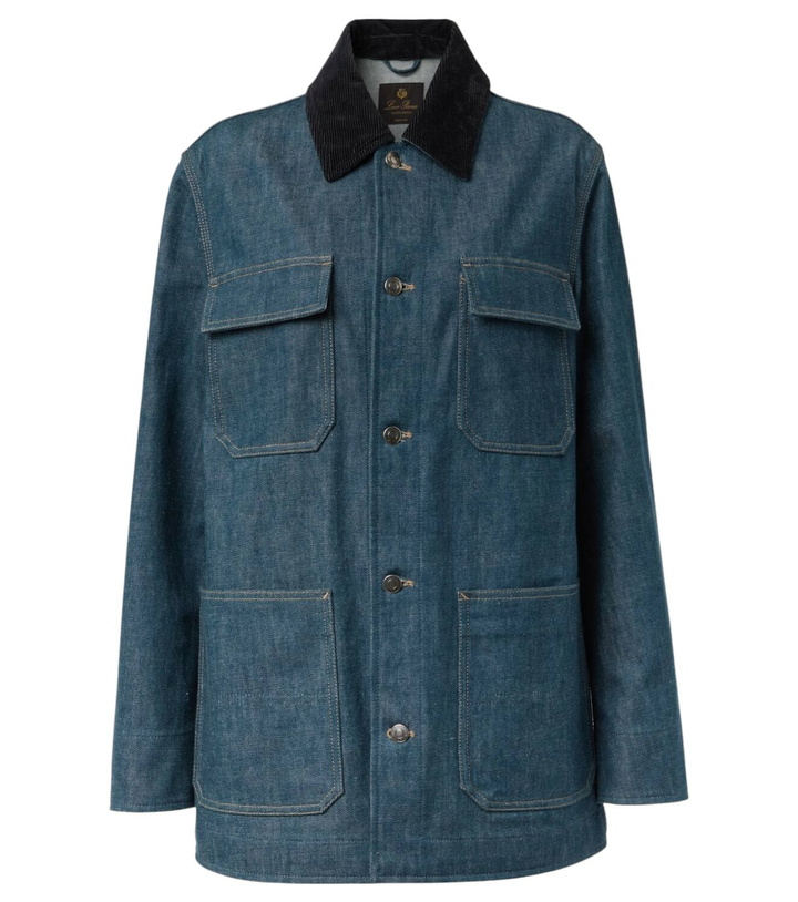 Photo: Loro Piana Dean denim field jacket
