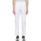 On White Clubhouse Ripstop Track Pants
