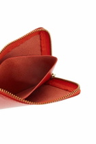 COMME DES GARCONS WALLET zip around wallet portfolio Red