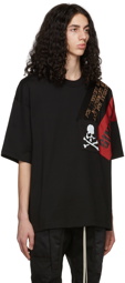 mastermind JAPAN Black Cotton T-Shirt