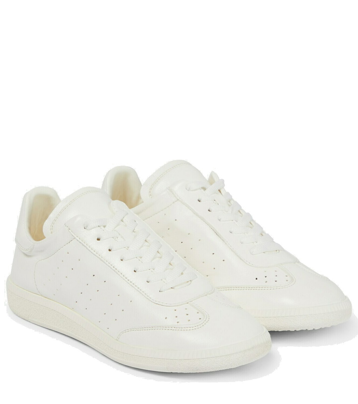 Photo: Isabel Marant - Bryce leather low-top sneakers