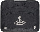 Vivienne Westwood Black Half Moon Card Holder