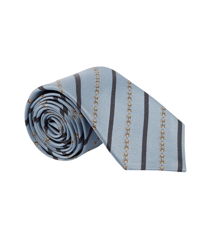 Photo: Gucci Horsebit silk jacquard tie