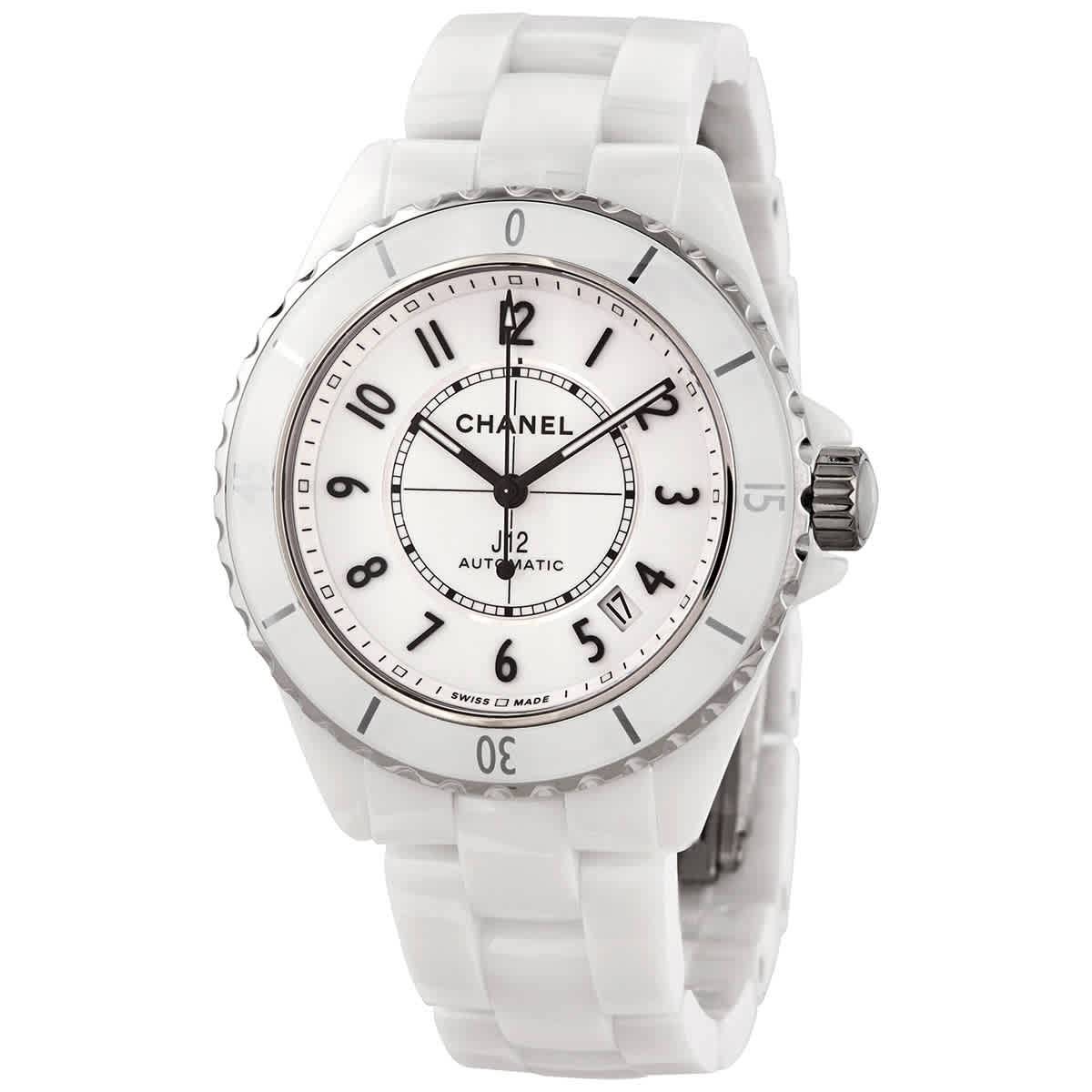 Chanel J12 White Dial Ladies Watch H5700