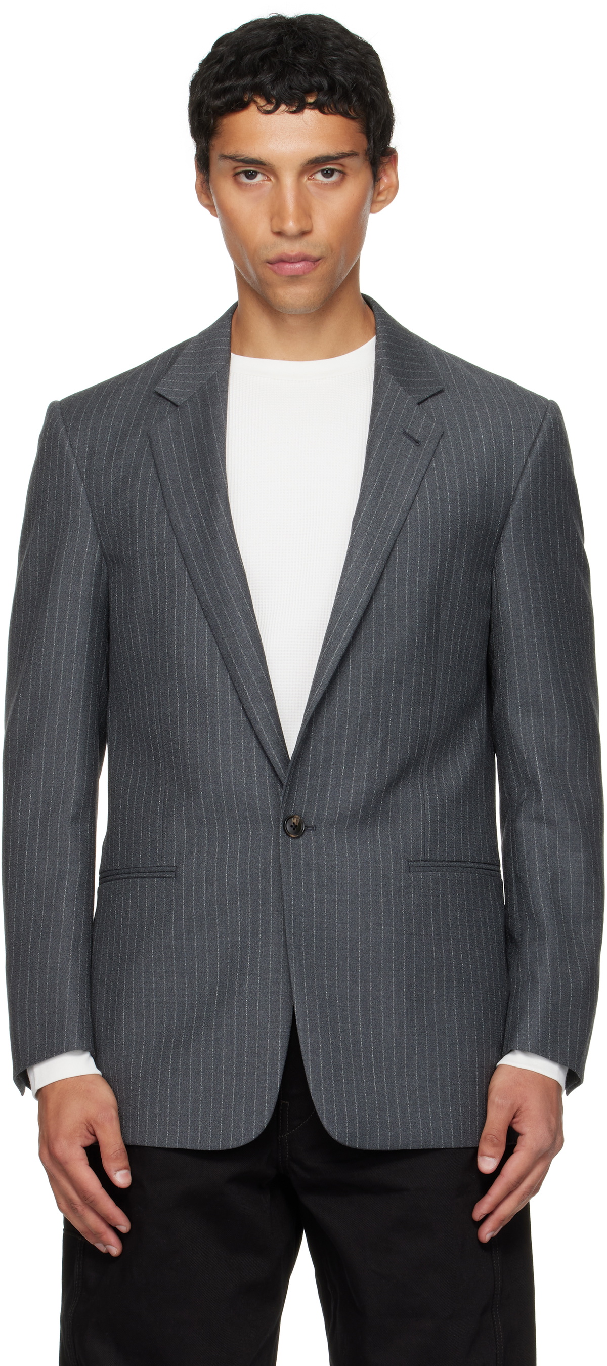 Carter Young Gray Elias Unstructured Blazer