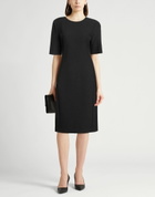 Peserico Womens Midi dress in Charcoal