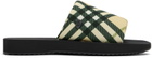 Burberry Beige Trek Sandals