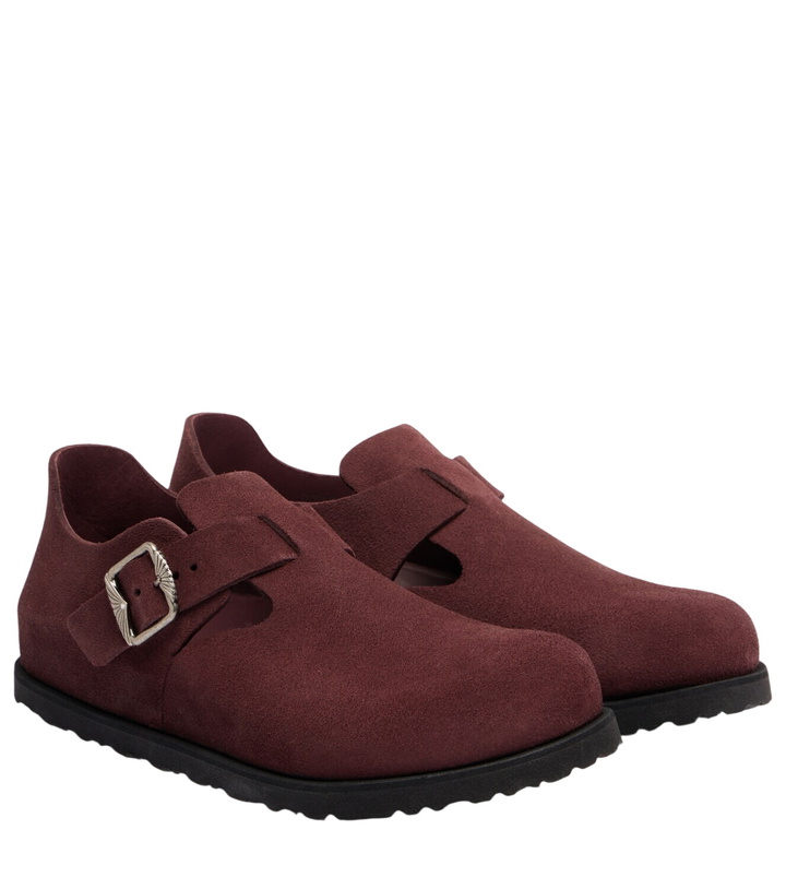 Photo: Birkenstock 1774 London suede slip-on shoes