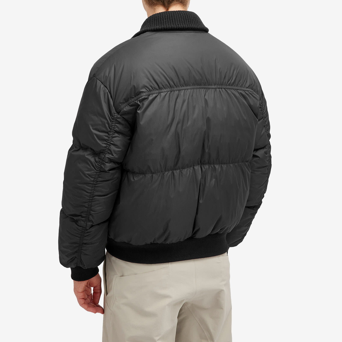 66° North Men's Dyngja Bomber Jacket in Black