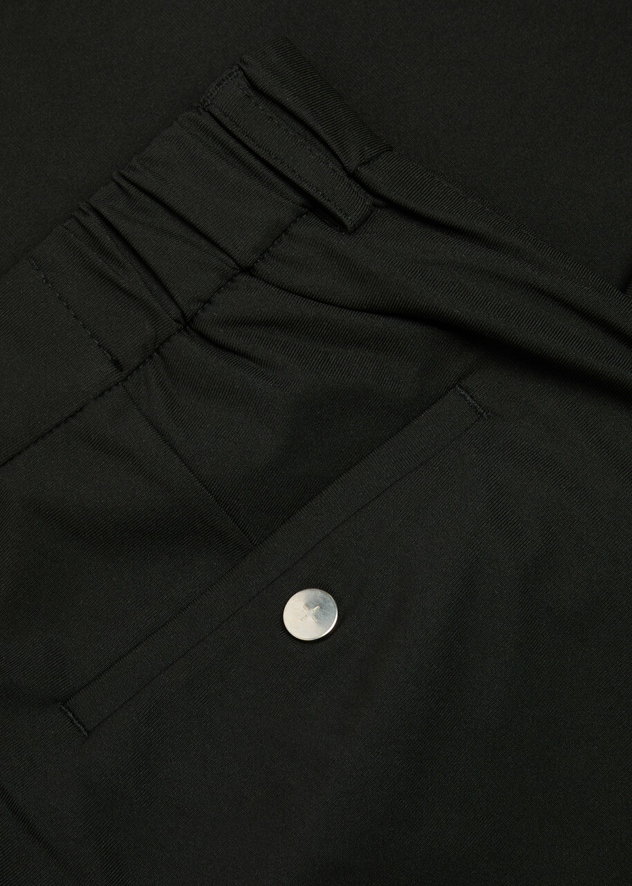 Lestrange 24 Hour Slim-leg Cotton-blend Trousers Black