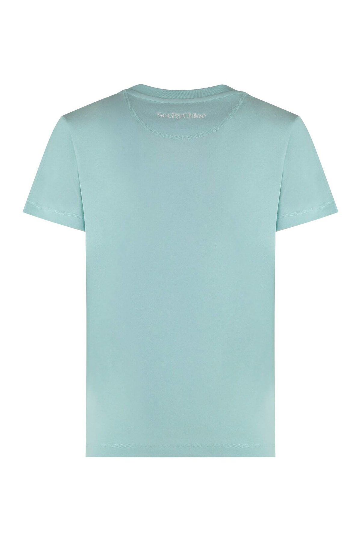 See by Chloé Printed Cotton T-shirt