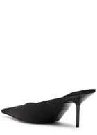 Victoria Beckham Sloan 75 Satin Mules Black