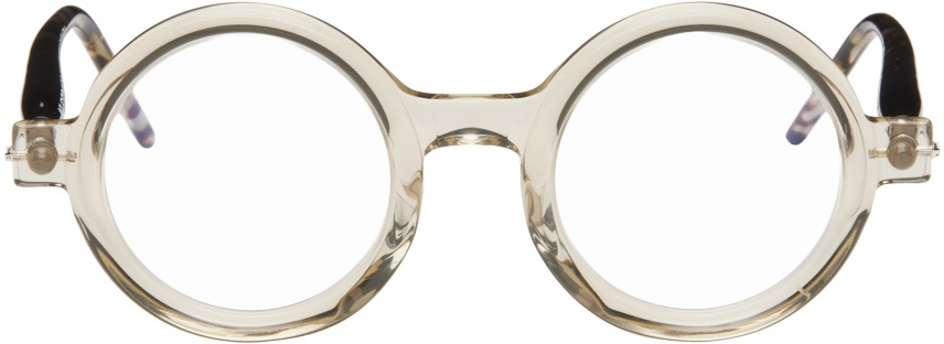Kuboraum Yellow & Tortoiseshell P1 Glasses