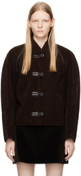 LOW CLASSIC Brown Reversible Jacket