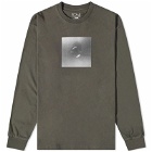 Polar Skate Co. Men's Magnetic Field Long Sleeve T-Shirt in Dirty Black