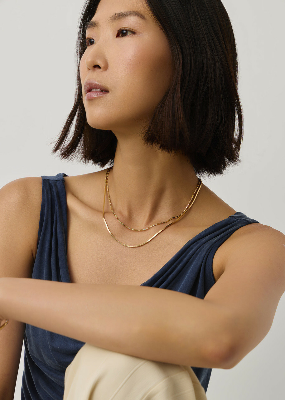 Missoma X Lucy Williams 18ct Gold Vermeil Chain Necklace - One Size