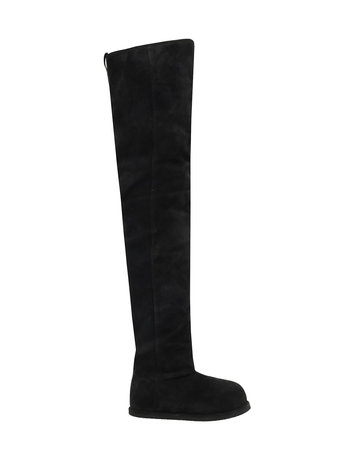 ロングブーツ AMINA MUADDI Sand fabric Veneda boots Veneda Stretch Boots (VENEDA-STRETCH-95-FUZZY-TAUPE)